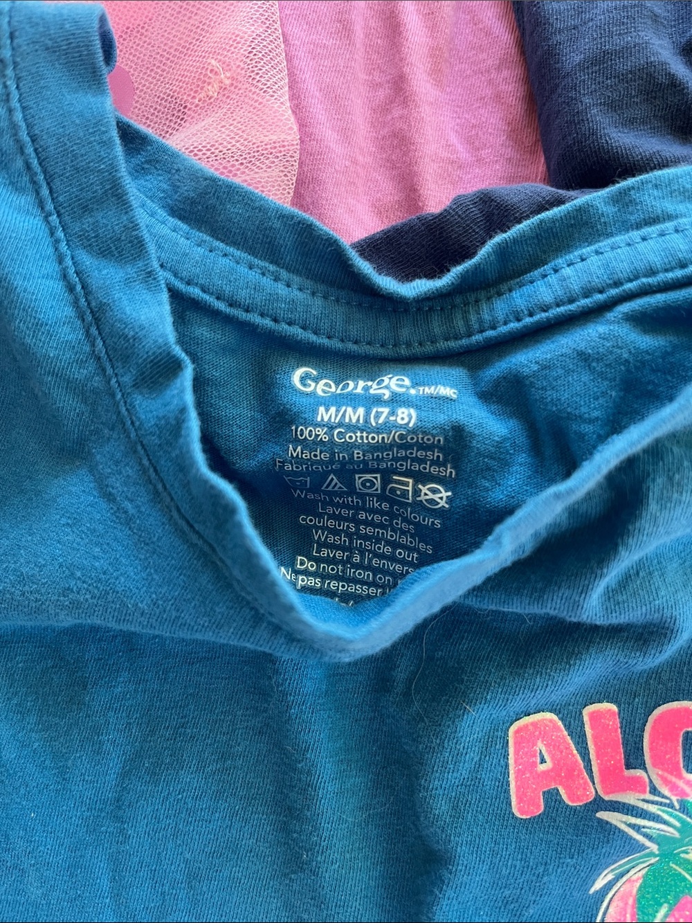 adidas Purple Girls Hoodie with Mixed Color Kids Tops Lot - Picture 8 of 13